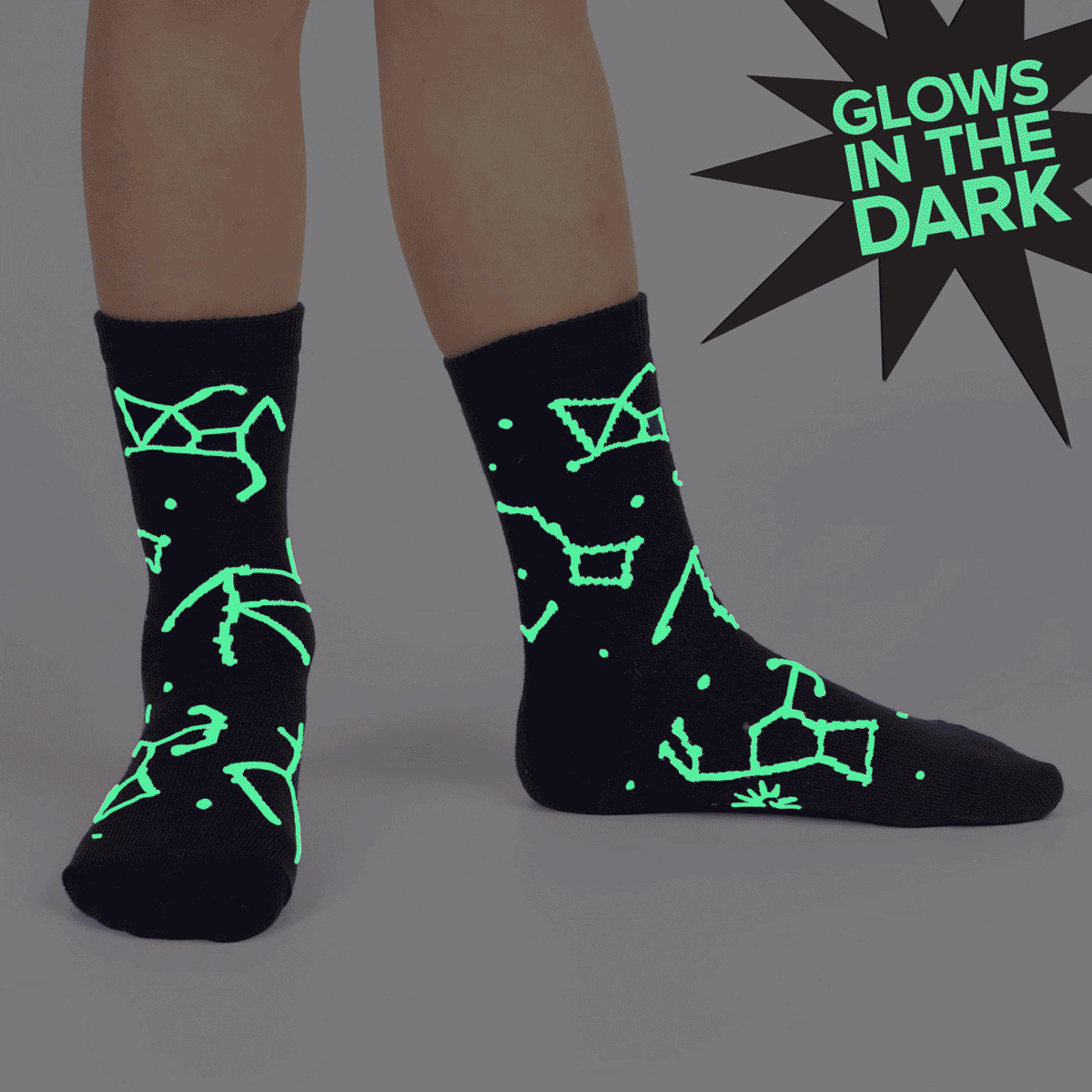 Sock it to Me Constellation Youth Crew Socks
