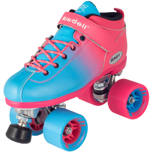 Riedell Dart Ombre Skate Blue Pink