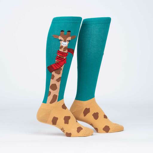 Sock it to Me Long Winter Knee High Socks