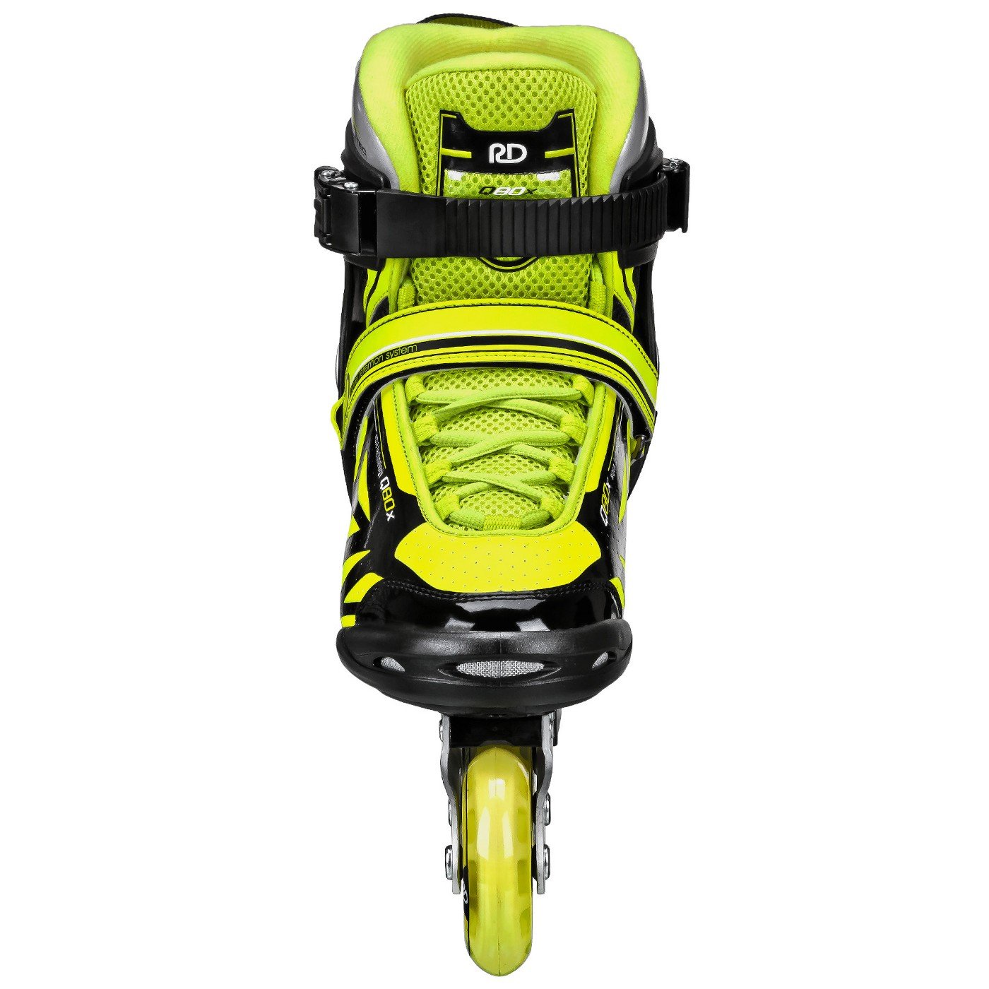 RDS Aerio Q80X Black/Yellow Mens Inline Skates