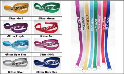Strap N Go Skate Noose - 9 Glitter Colours Available