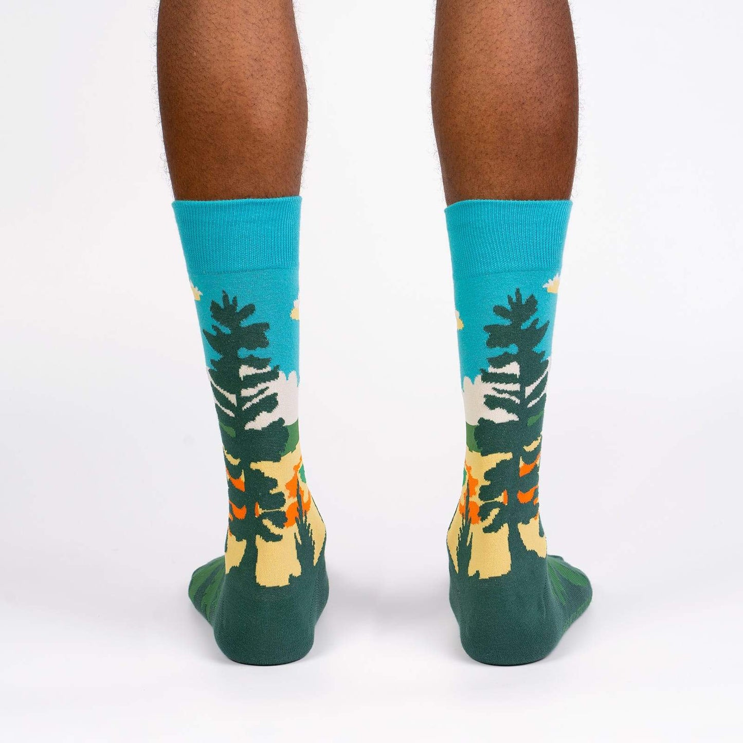 Sock it to Me Grand Prismatic Mens Crew Socks