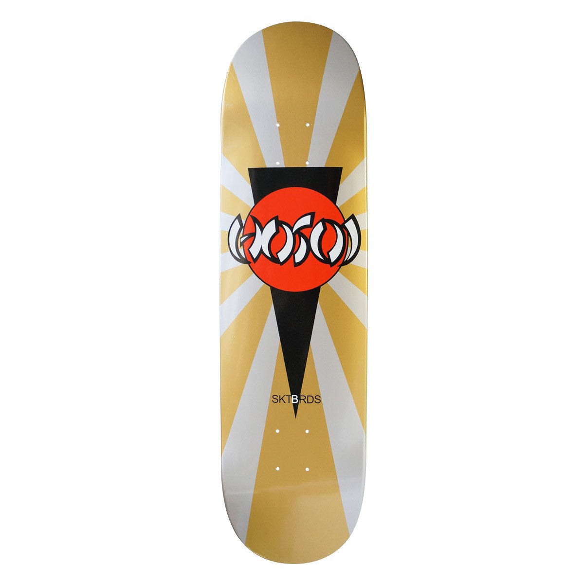 Hosoi Rising Sun 2015 Mini Ripper Deck Gold/Silver