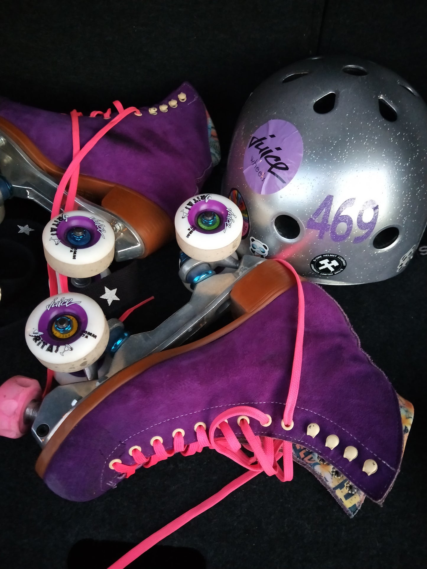Rollschuhhalterung