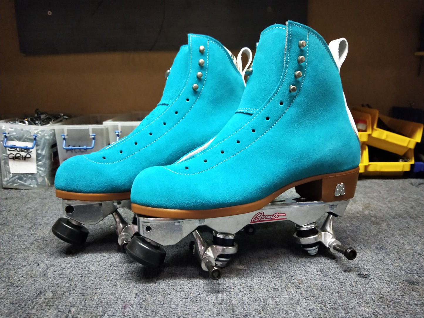 Rollschuhhalterung