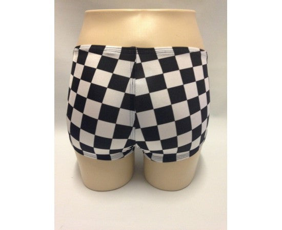 Derby Skinz Checkerz Black White