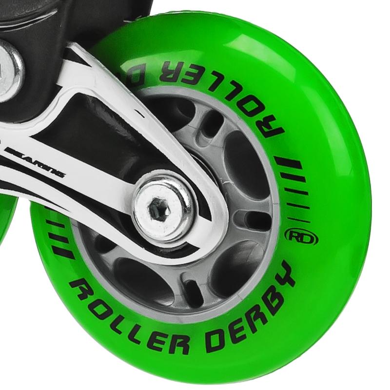 RDS Ion Inline Skates Black/Green