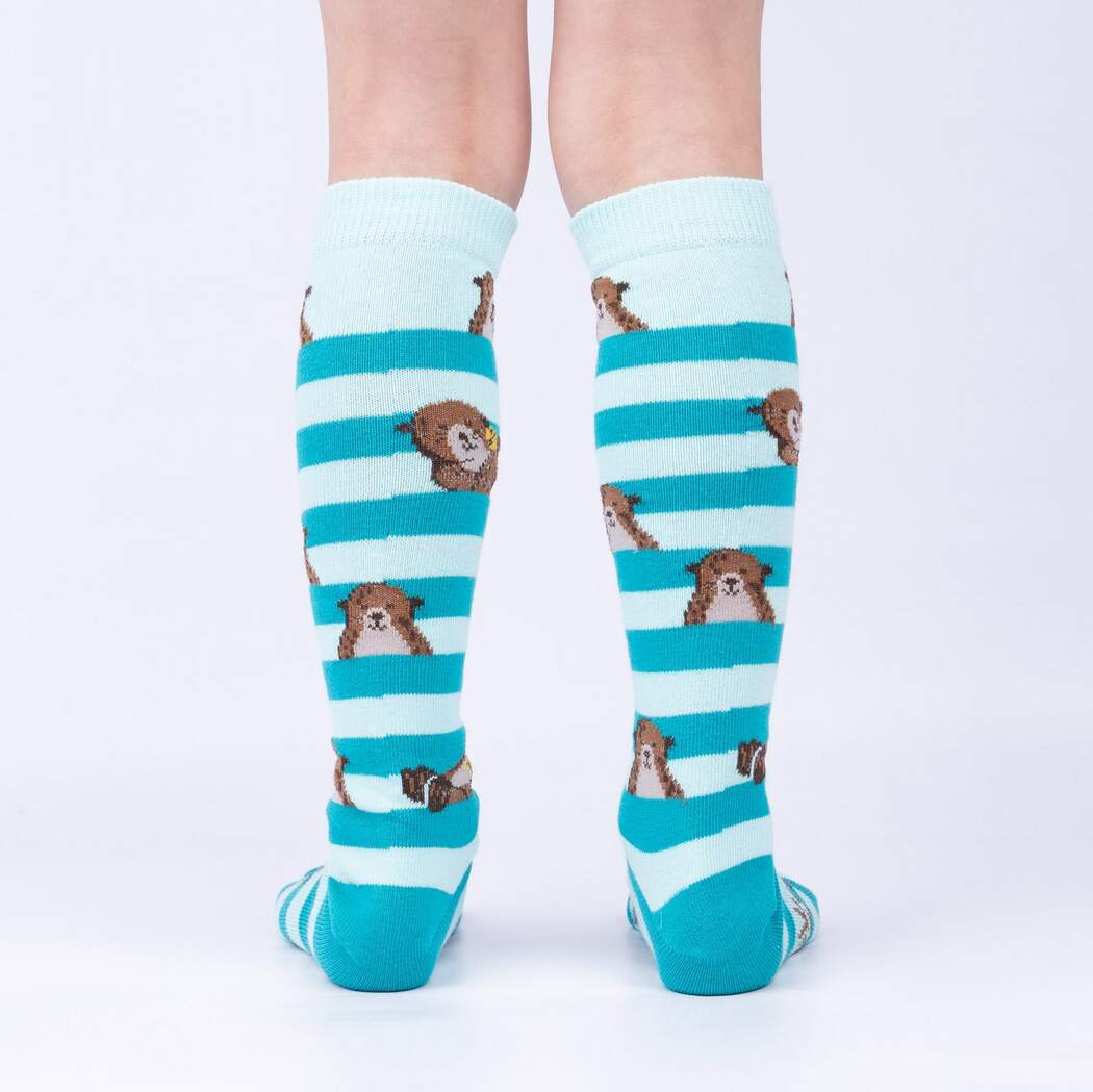 Sock it to Me My Otter Half Youth Knee High Socks