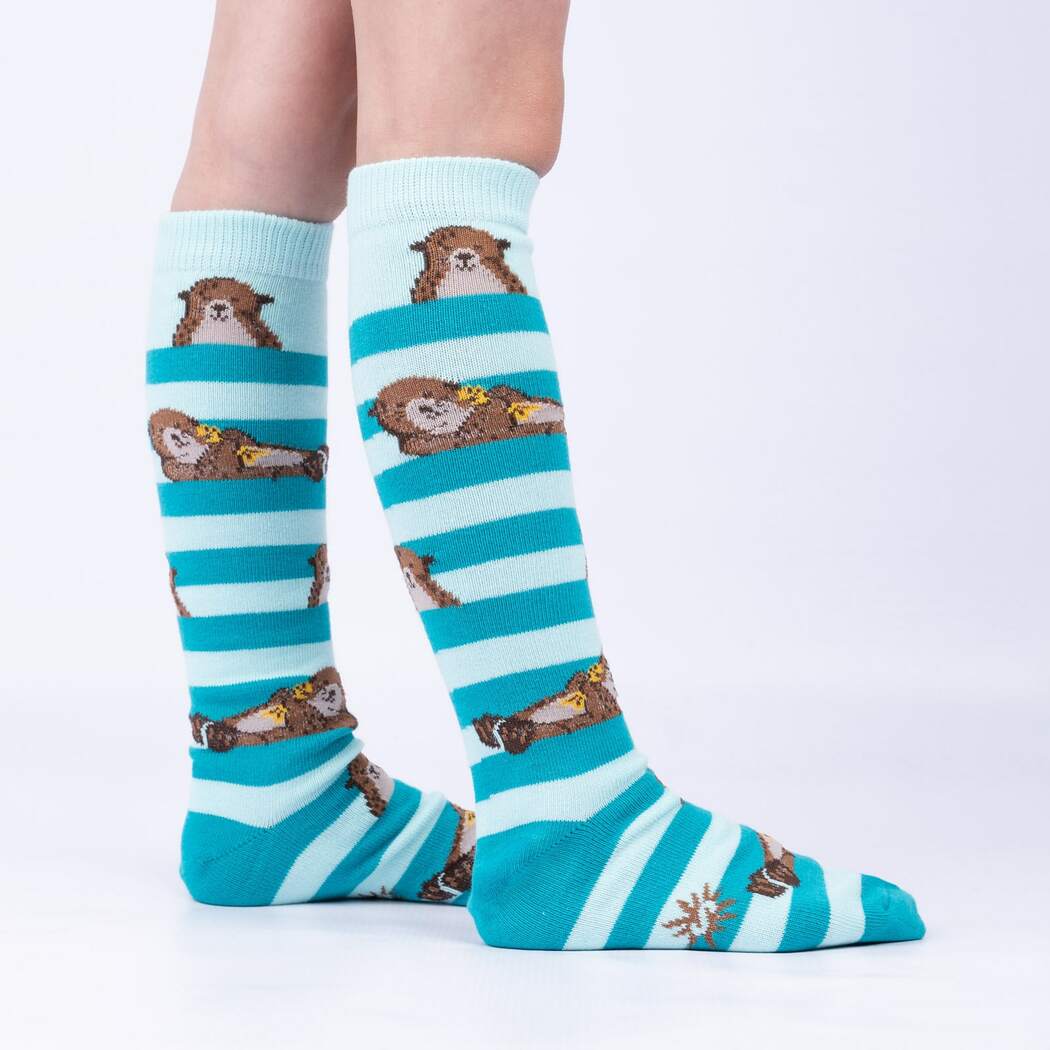Sock it to Me My Otter Foot Junior Knee High Socks