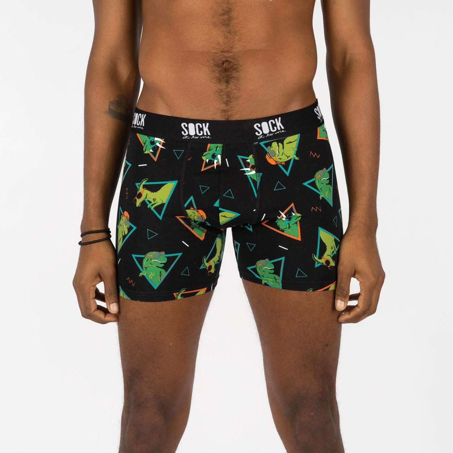 Sock it to Me Jurassic Party Mens Boxers