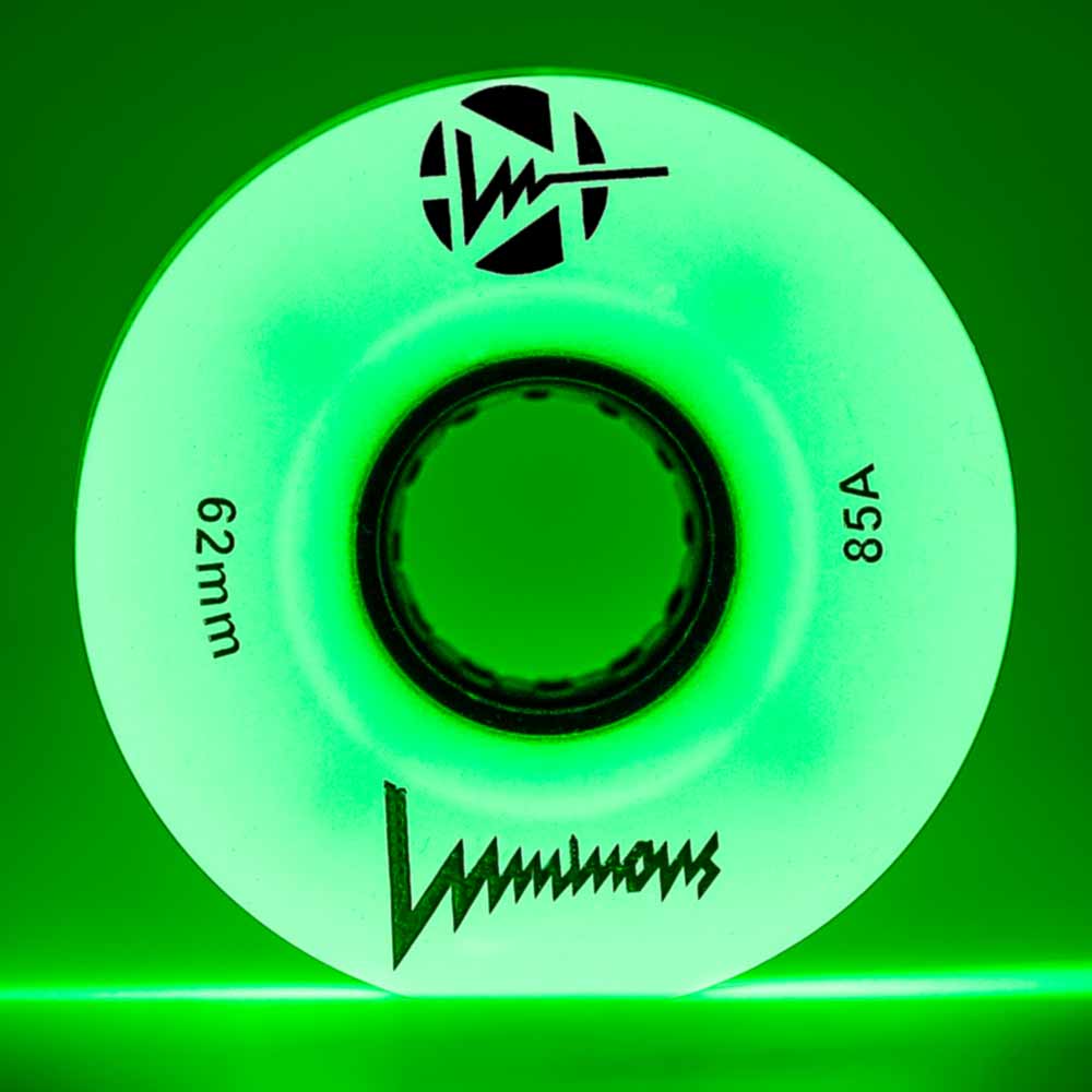 Luminous LED Glow Quad Wheels 82mm/85a