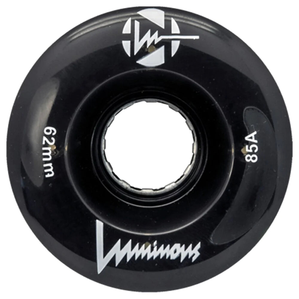 Luminous LED Quad Wheel 62mm 85a 4pack