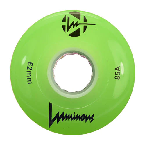 Luminous LED Quad Wheel 62mm 85a 4pack