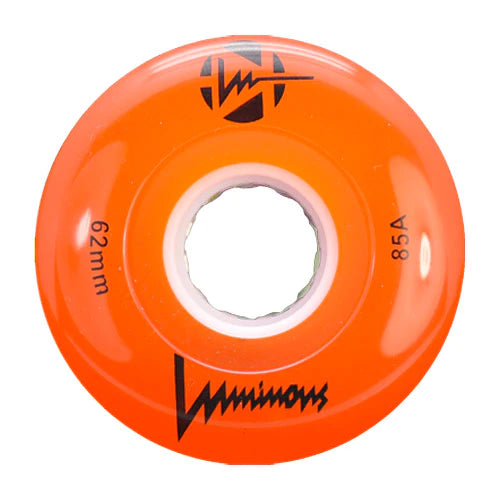 Luminous LED Quad Wheel 62mm 85a 4pack