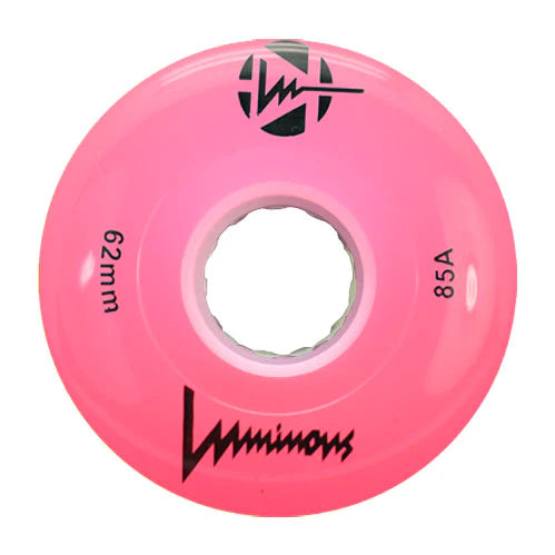 Luminous LED Quad Wheel 62mm 85a 4pack