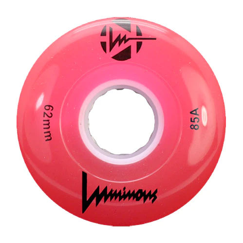 Luminous LED Quad Wheel 62mm 85a 4pack