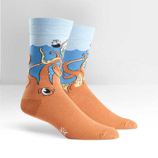 Sock it to Me Squid-O Mens Crew Socks