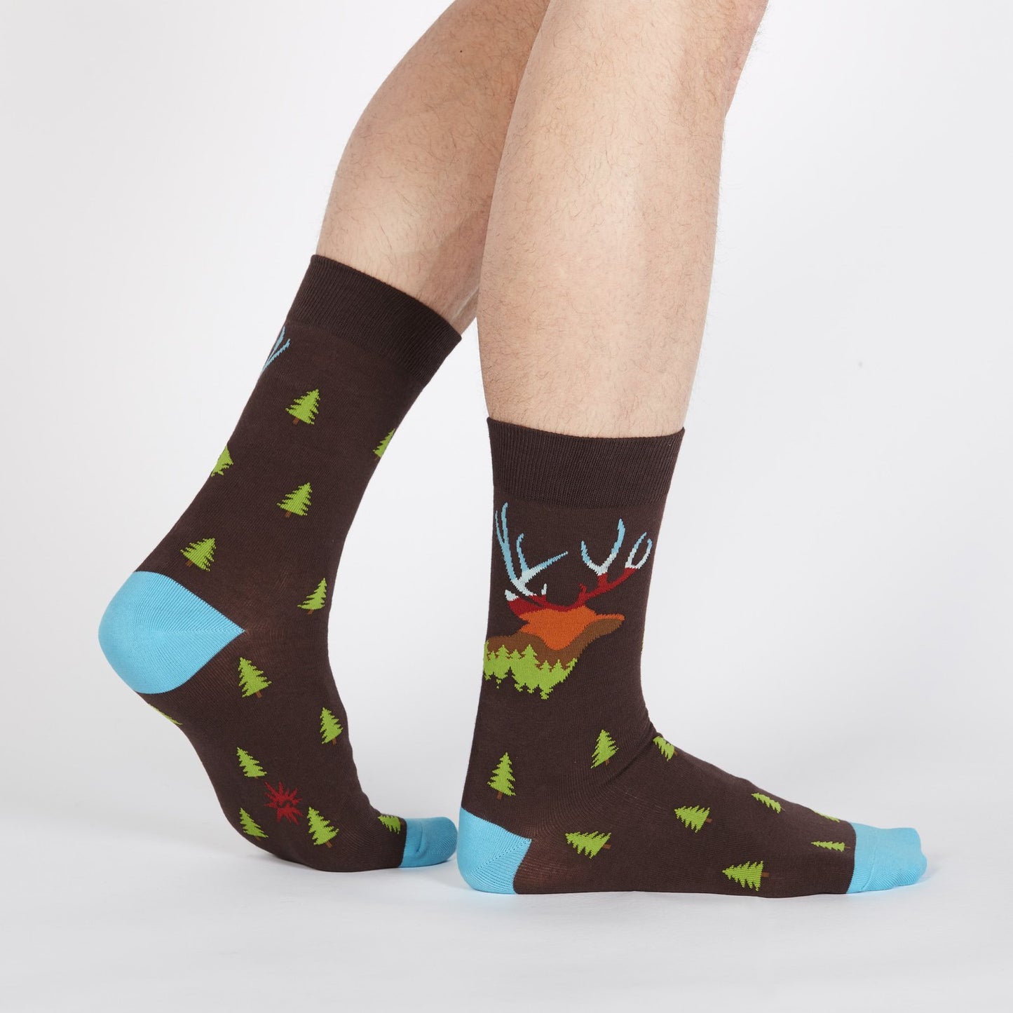 Sock it to me Horn to be Wild Mens Crew Socks