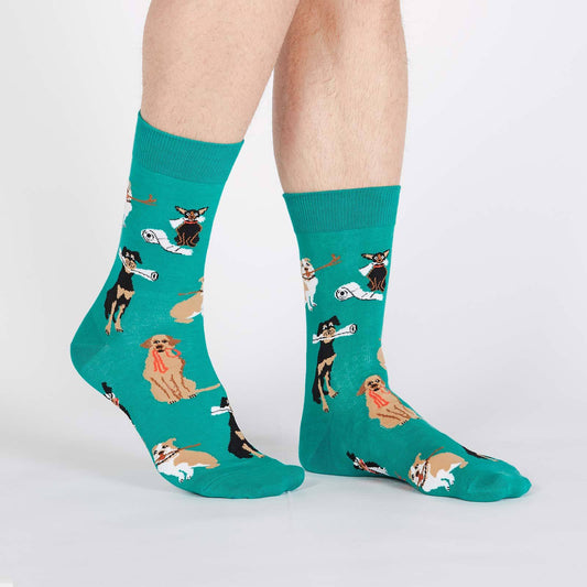 Sock it to Me Chew on This Herren Crew Socken