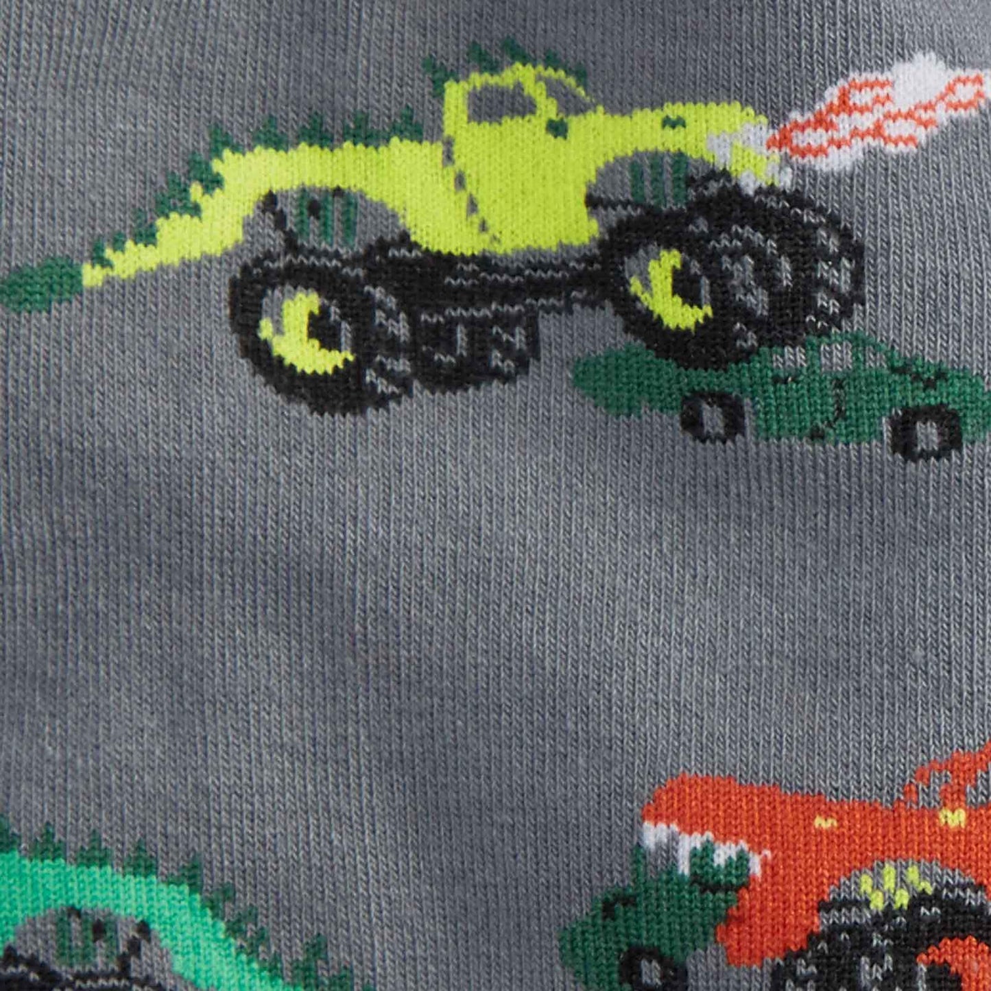 Sock it to Me Monster Trucks Mens Crew Socks