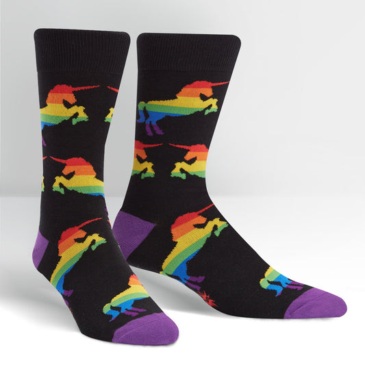 Sock it to Me Pride & Fabulousness Mens Crew Socks