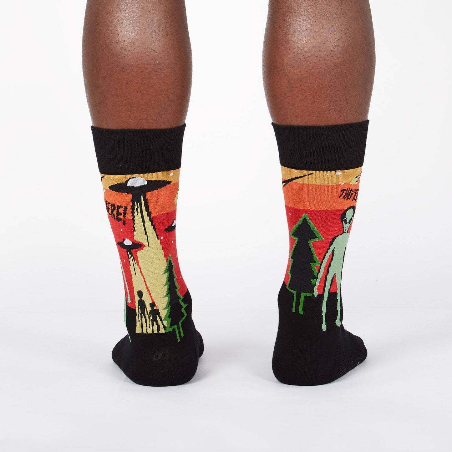 Sock it to Me They're Here Mens Crew Socks
