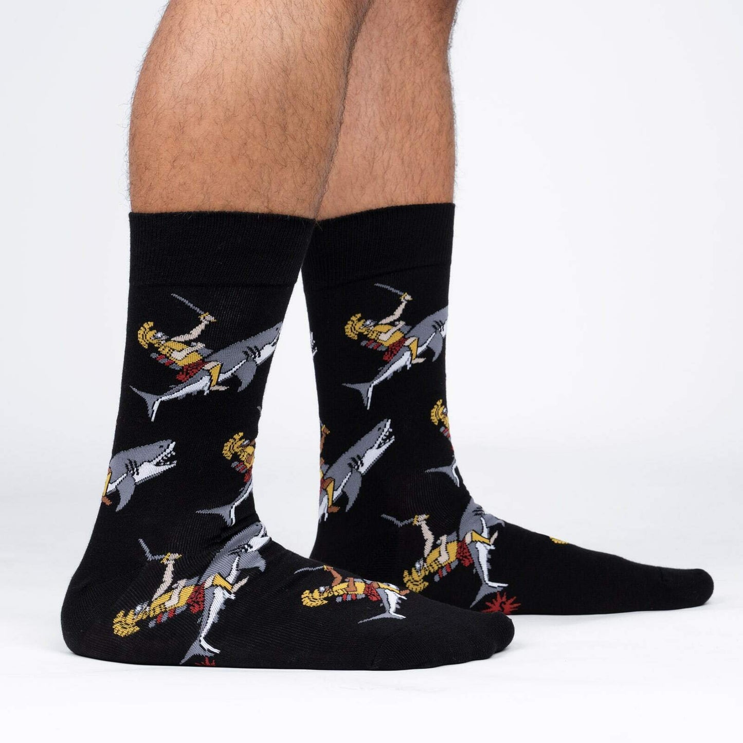 Sock it to Me Are You Not Entertained Mens Crew Socks