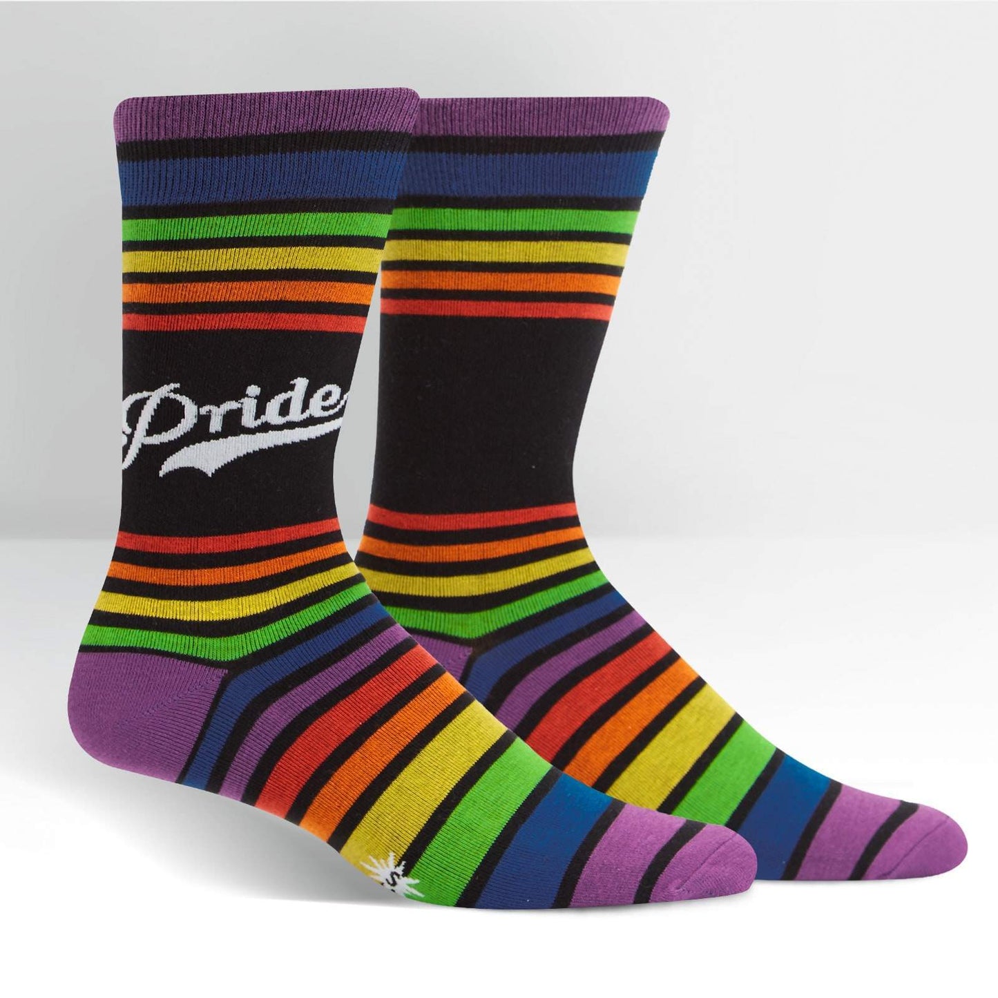 Sock it to Me Team Pride Mens Crew Socks