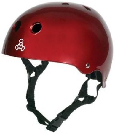 Triple 8 Skate Helmet SS Red Metallic