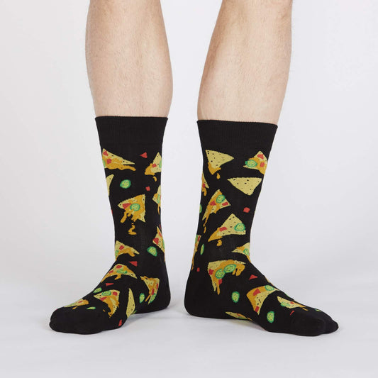 Sock it to Me Nacho, Nacho Man Mens Crew Socks