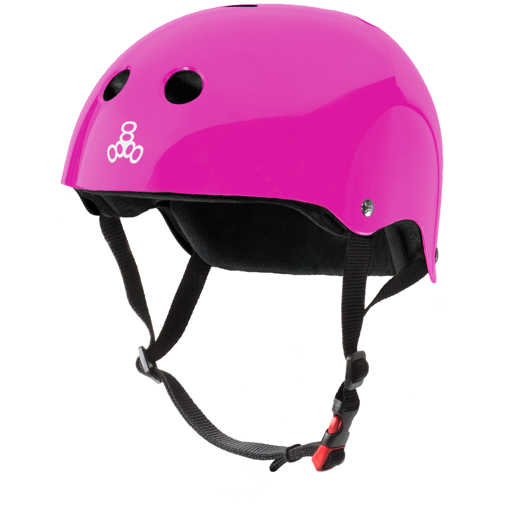 Triple 8 THE Certified Helmet SS Pink Glossy