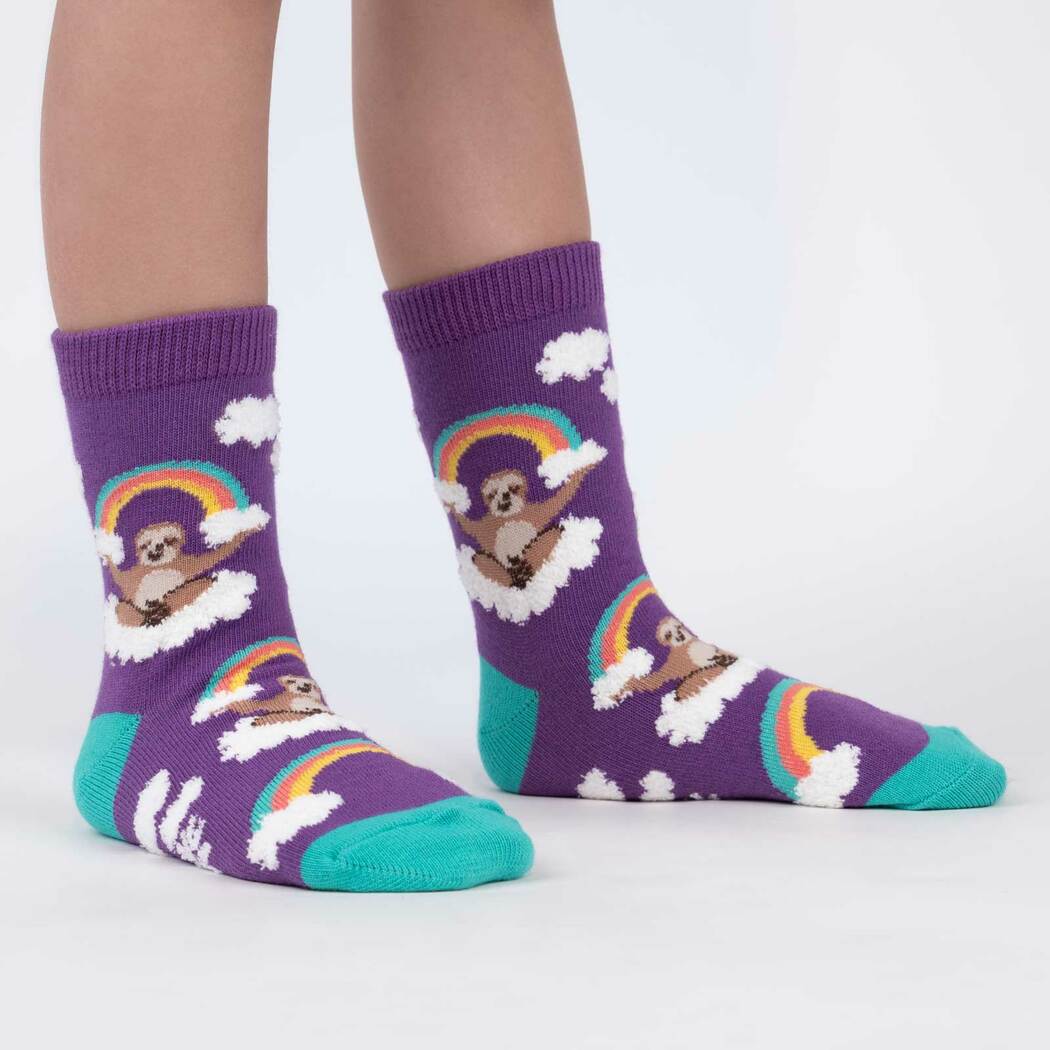 Sock it to Me Sloth Dreams Junior Crew Socks 3-Pack
