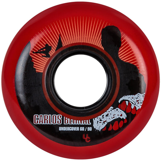 Undercover Carlos Bernal Movie 60mm 90a Inline Wheels 4pack