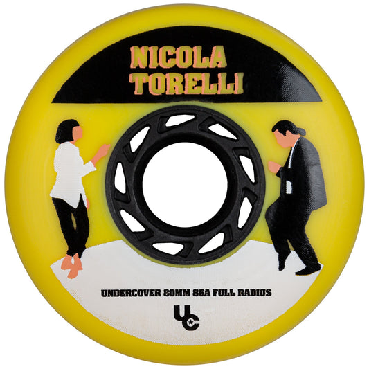 Undercover Nicola Torelli Movie Inline Wheels 80mm 86a 4pack