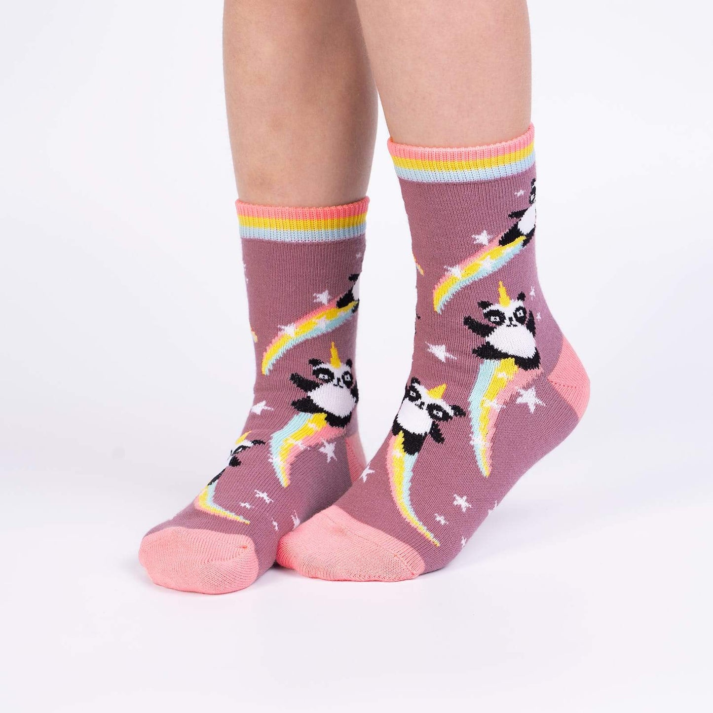 Sock it to Me Pandacorn Junior Crew Socks