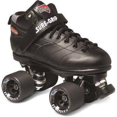 Suregrip Rebel Black Roller Skates - US4