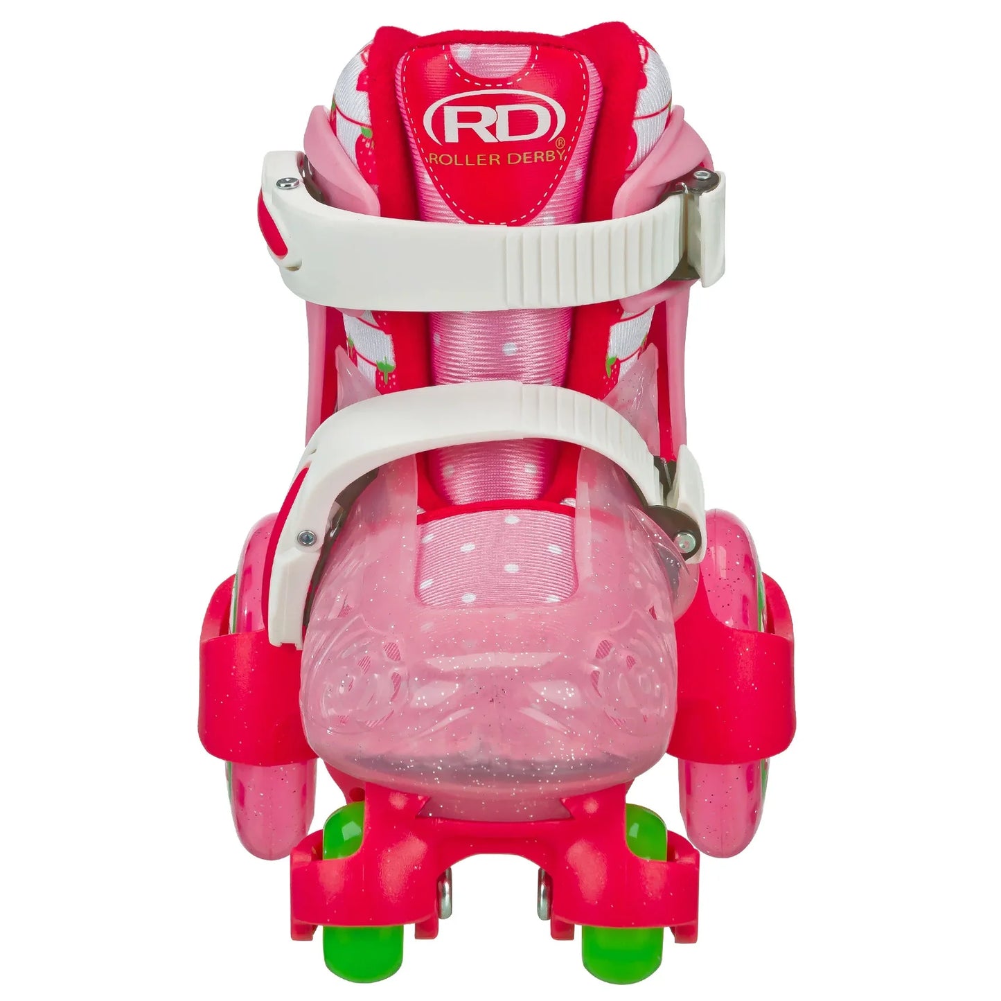 RDS Fun Roll Skate Girls Strawberry Adjustable Roller Skates