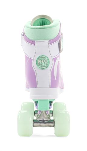 Rio Roller Milkshake Mint Berry Roller Skates (Purple/Grn)