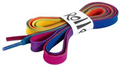 Rio Roller Laces Rainbow