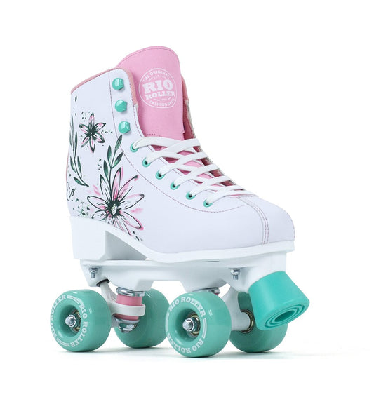 Rio Roller Artist Floral Roller Skates