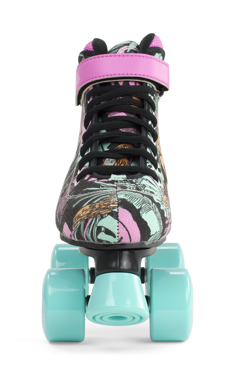 SFR Vision Canvas Floral Quad Skates