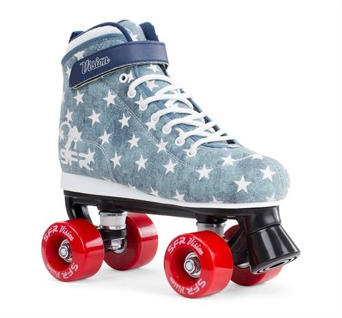 SFR Vision Canvas Jeans Quad Skates