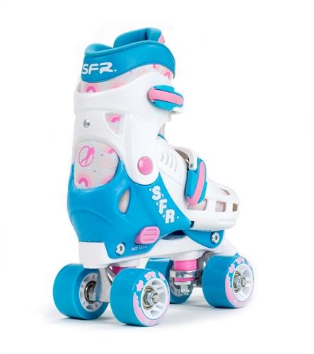 SFR Storm III Quad Roller Skates White/ Pink (US4 - 7)