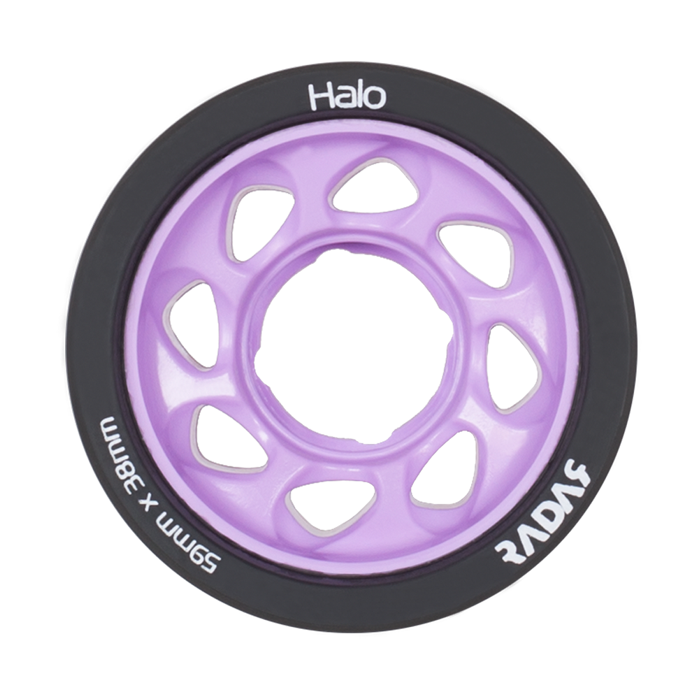 Radar Halo Wheels 59mm 4 Pack