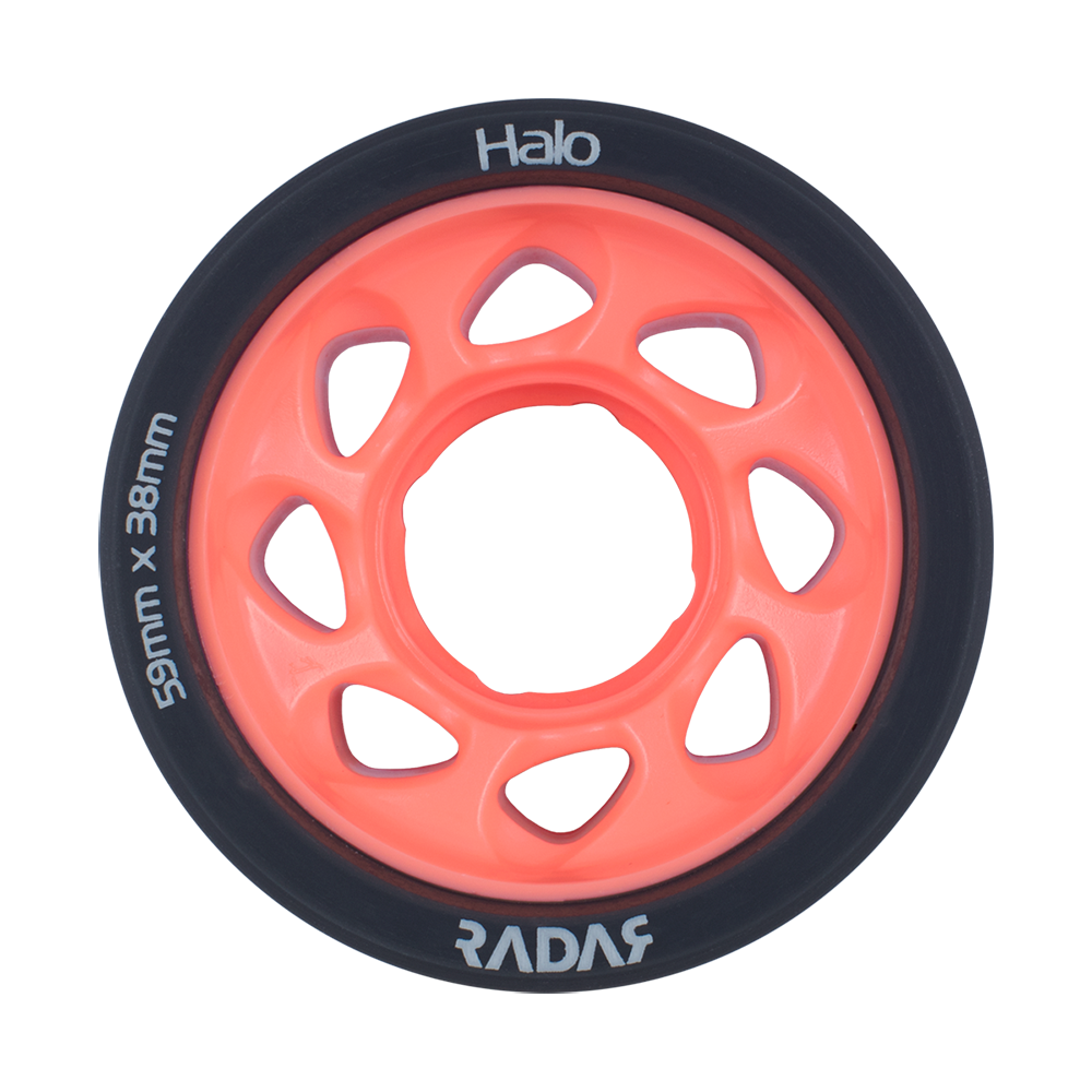 Radar Halo Wheels 59mm 4 Pack