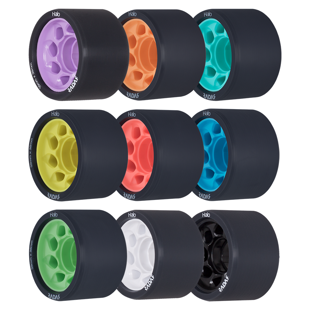 Radar Halo Wheels 59mm 4 Pack