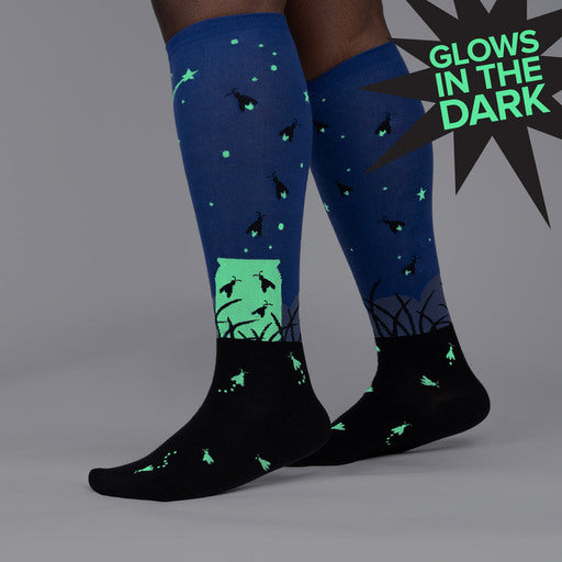 Sock it to Me Nightlight Stretch Knee High Socks