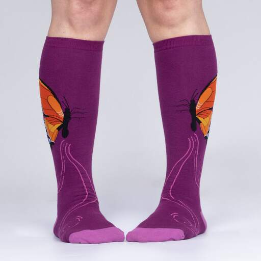 Sock it to Me The Monarch Stretch Knee High Socks