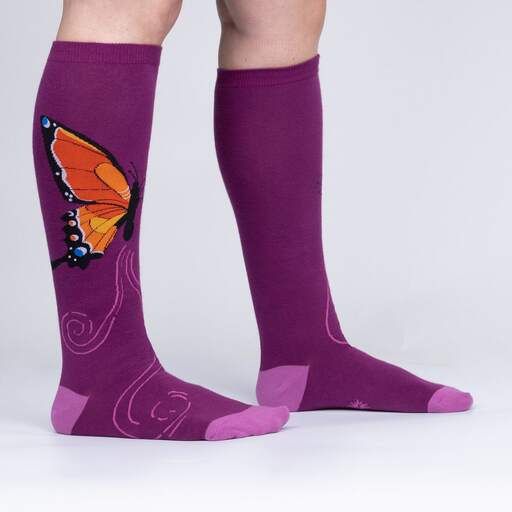 Sock it to Me The Monarch Stretch Knee High Socks