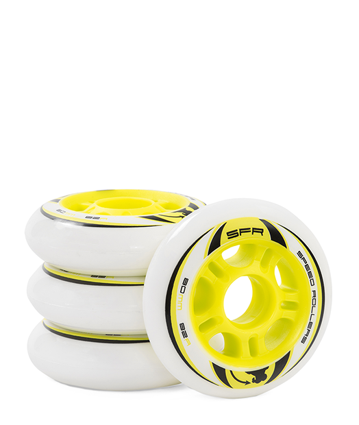 SFR Inline Skate Wheels - 4 Pack